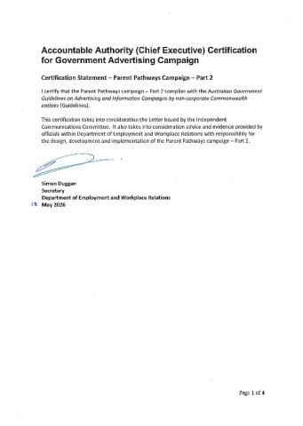 Secretary signed - Accountable Authority Certification Statement.pdf