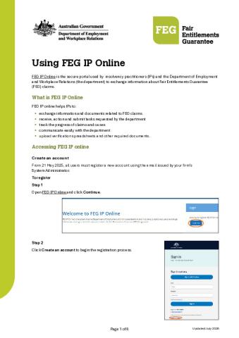 Using FEG IP Online.pdf