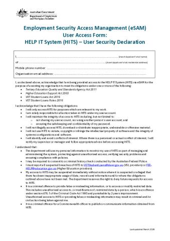 eSAM HITS Provider User Access.pdf