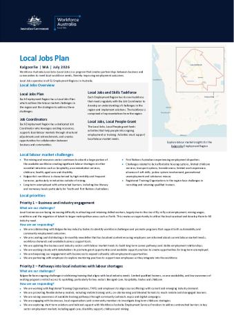 Kalgoorlie - Local Jobs Plan - July 2026 - Final.pdf