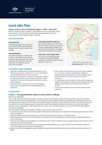 Sydney Greater West - Local Jobs Plan - May 2026 - Final.pdf