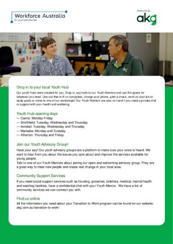 TtW Service Delivery Plan - QLD - Cairns - AKG (Participant).pdf