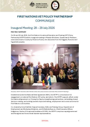 VETPP 1 28-29 July 2026 Communique - for publishing (Accessible version).pdf