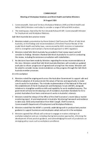Workplace Relations and Work Health and Safety Ministers’ Meeting – 24 August 2026.pdf