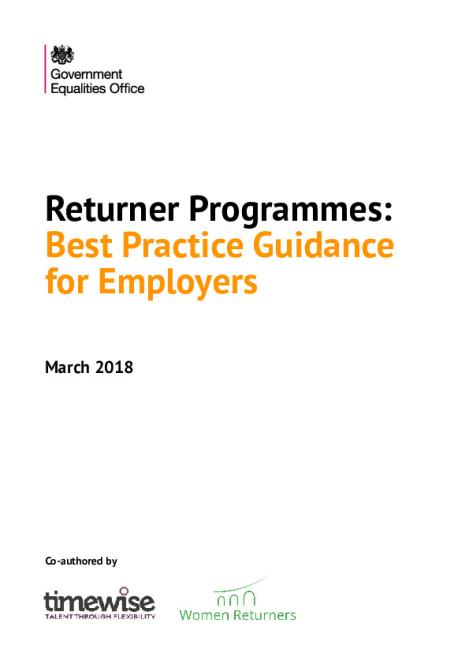 Returner Programmes -Best Practice Guidance for Employers.pdf