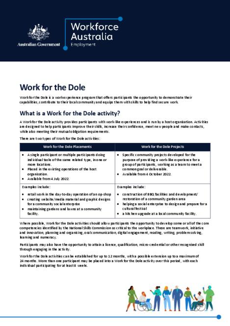 Work for the Dole General Fact Sheet -final.pdf
