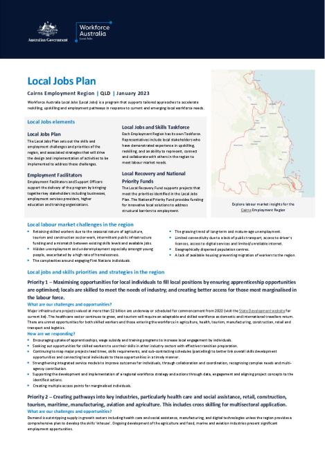 Cairns - Local Jobs Plan - January 2023 Final.pdf