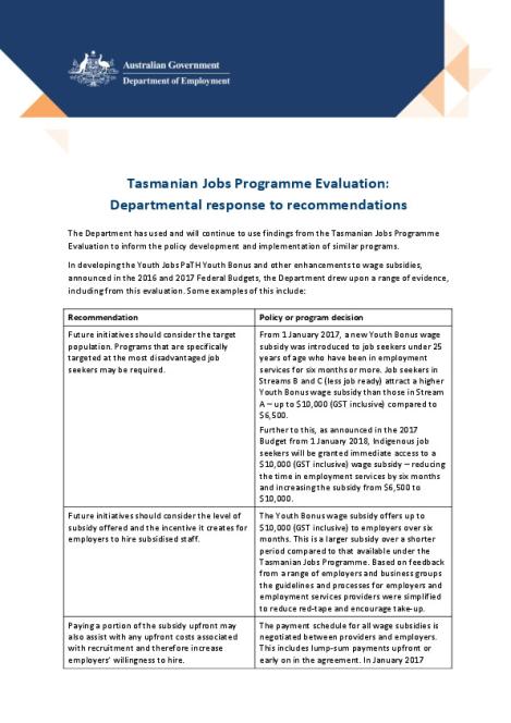 tasmanian_jobs_programme_evaluation_-_departmental_response_0.pdf