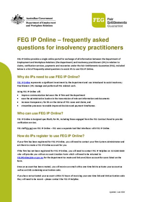 FEG IP Online Frequently Asked Questions.pdf