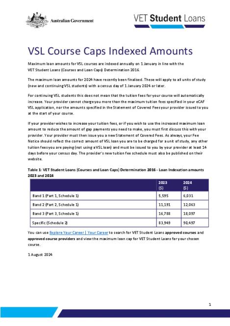VSL Course Caps Indexed Amounts - Students.pdf