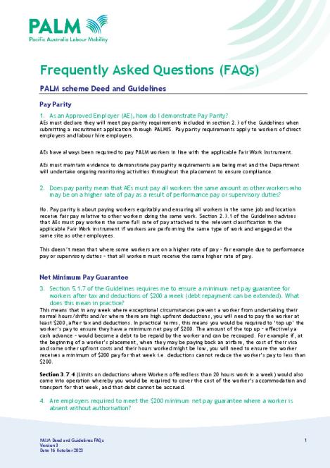 PALM scheme Deed and Guidelines - FAQs V3 161023.pdf