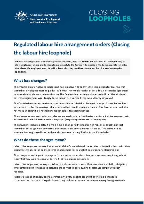 2. Regulated labour hire arrangement orders.pdf