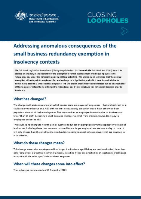5. Addressing anomalous consequences of the small business redundancy exemption in insolvency contexts.pdf
