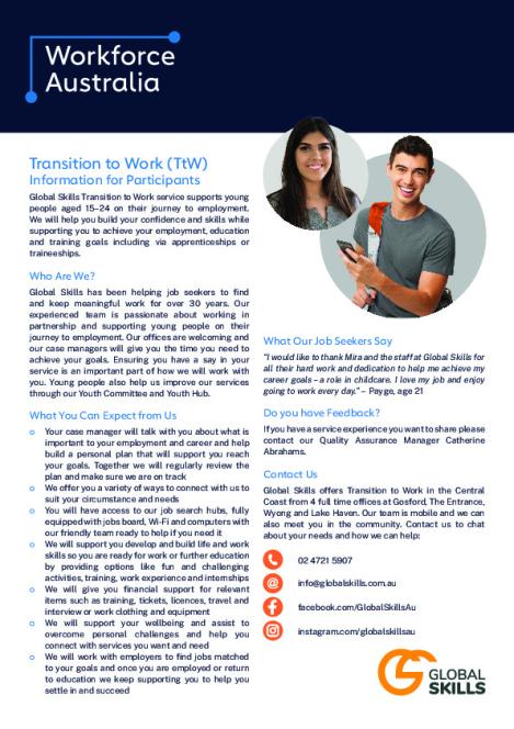 Global Skills Service Delivery Plan - Participants - TtW.pdf