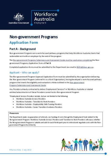 Non-Government Programs - Application Form.pdf