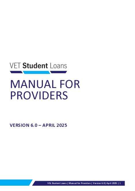 VSL Manual for Providers v6.0.pdf