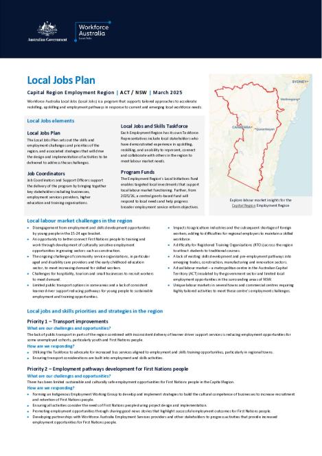 Capital Region - Local Jobs Plan - March 2025 - FINAL.pdf