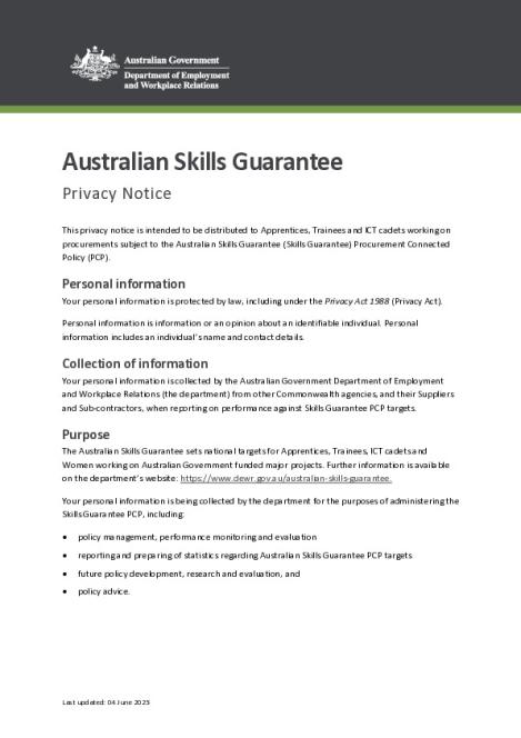 DEWR ASG Privacy Notice for Apprentices and cadets (June 2025).pdf