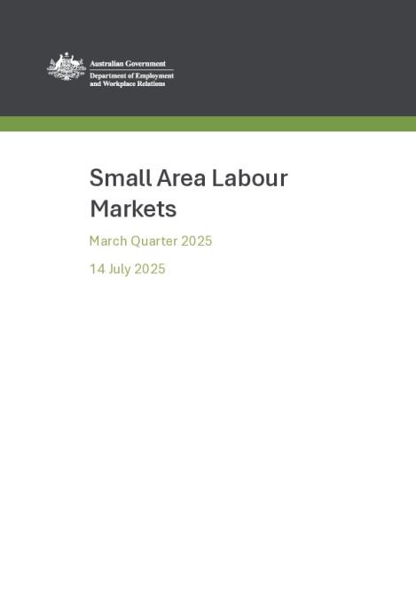 Small Area Labour Markets - March quarter 2025.pdf