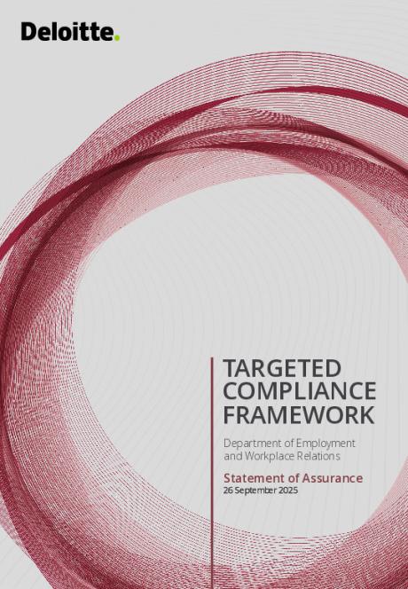 DEWR TCF Independent Review 2025 - Statement of Assurance - 0925.pdf