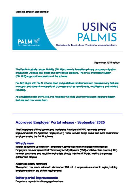 PALMIS update - September 2025 edition.pdf