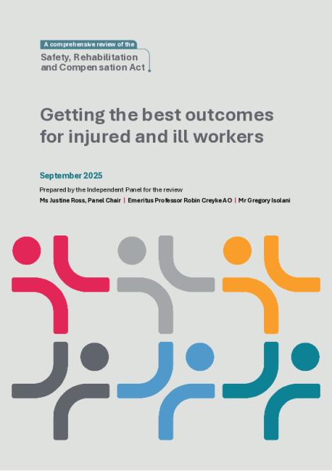 A comprehensive review of the SRC – Getting the best outcomes for injured workers – September 2025.pdf