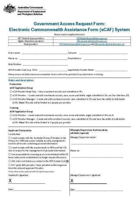 Access Form - eCAF Provider User Access.pdf