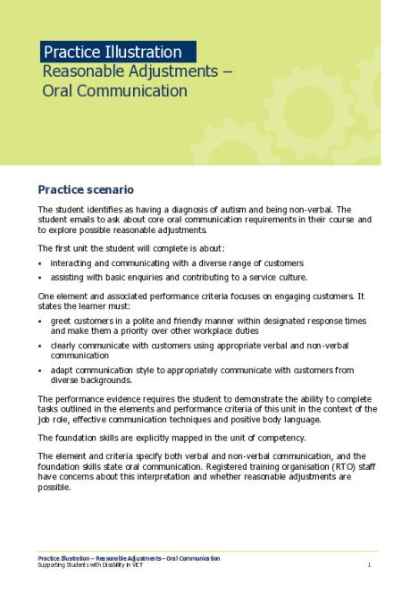 Practice Illustration - Reasonable Adjustments - Oral Communication.pdf