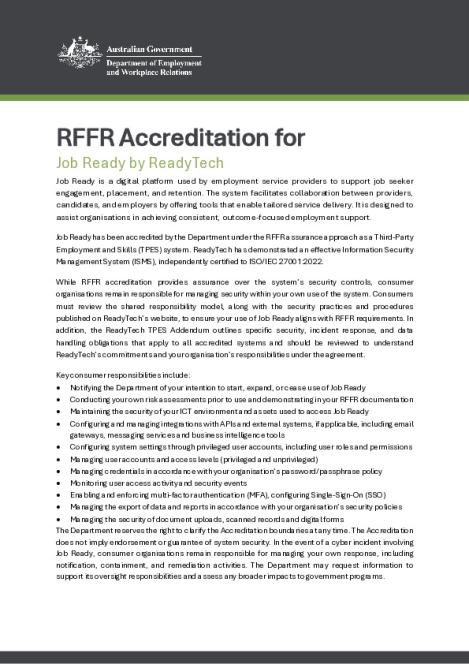 RFFR Accreditation for ReadyTech Job Ready.pdf