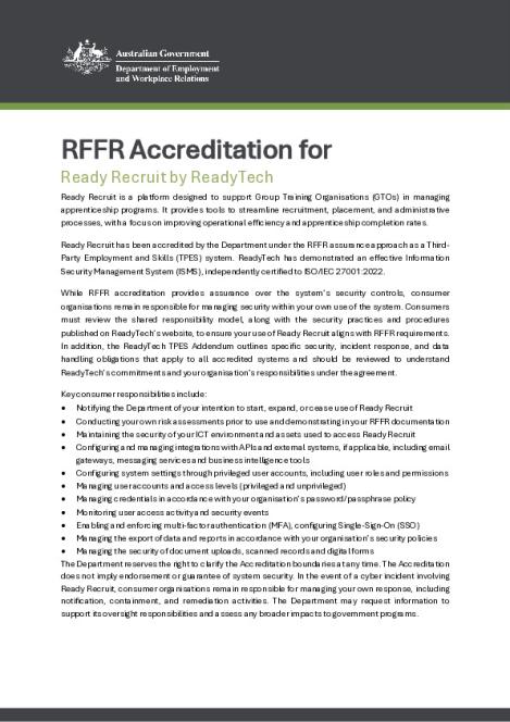 RFFR Accreditation for ReadyTech Ready Recruit.pdf