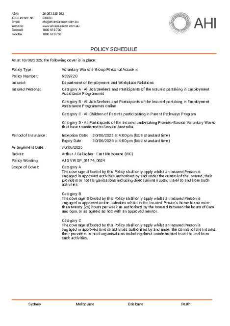 Group Personal Accident Insurance for Participants Policy Schedule 2025-26.pdf