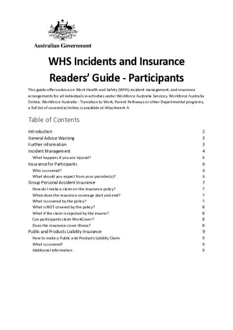 2025-26 WHS Incidents Insurance Readers Guide - Participants.pdf