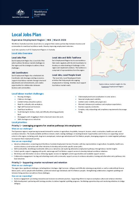 Esperance - Local Jobs Plan - March 2026.pdf