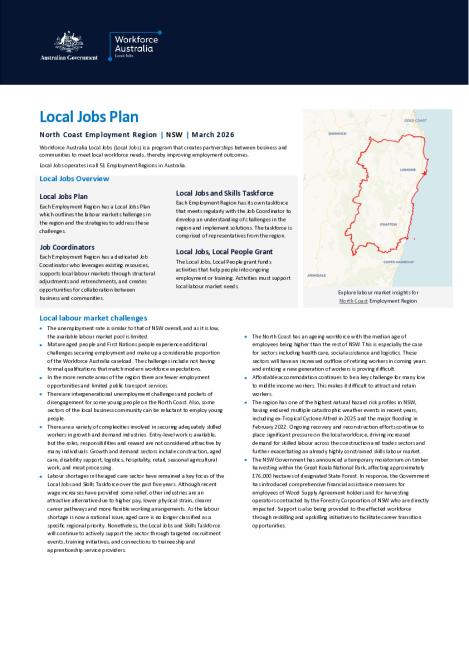 North Coast - Local Jobs Plan - March 2026 - Final.pdf