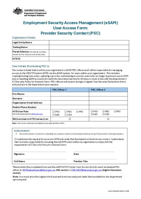 eSAM Provider Security Contact User Access.pdf