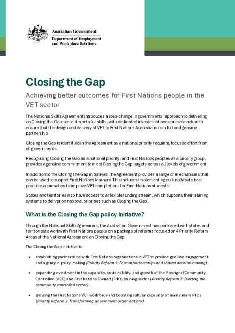 Closing the Gap Factsheet.pdf
