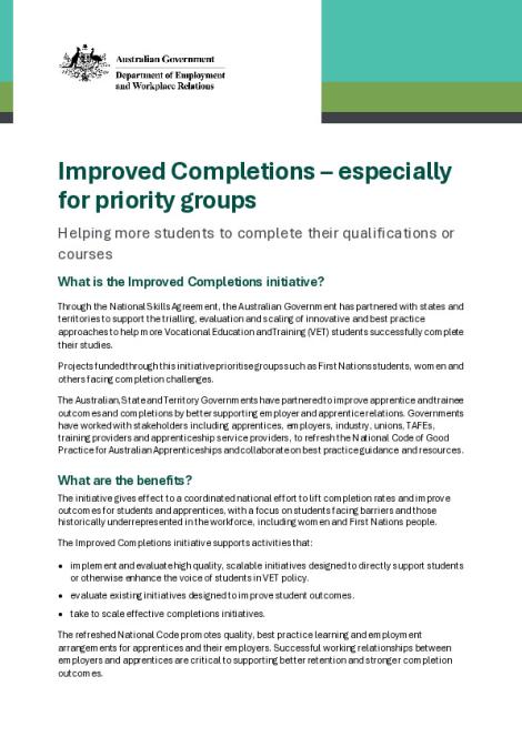 Improved Completions Factsheet.pdf