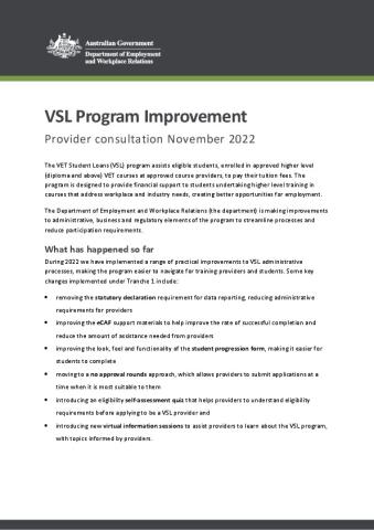 VSL Improvement Consultation Paper November 2022.pdf