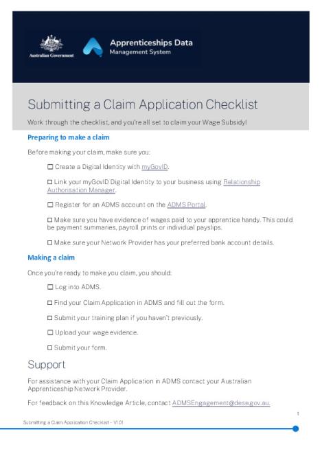 submitting-a-claim-application-checklist-v1.01.PDF